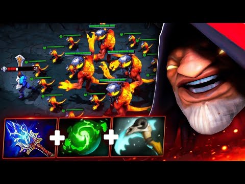WARLOCK MUST BE DELETED FROM THIS GAME🔥🔥🔥19 Kills Comeback | Dota 2 Gameplay