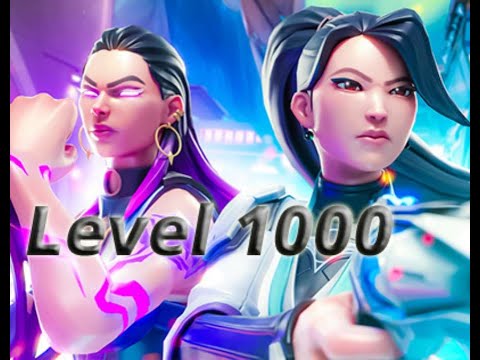 what lvl 1000 in valorant looks like 💙
