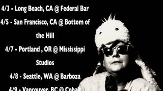 Back in the van for the baby, baby tour 2016