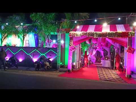 sharik JBS Events light flowers decorations Bijnor