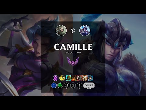 Camille Top vs Sejuani - EUW Master Patch 12.16