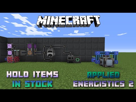 Autocrafting 📀 Items im Bestand halten 📀 Minecraft Applied Energistics Tutorial 1.16.5 📀 Deutsch 📀