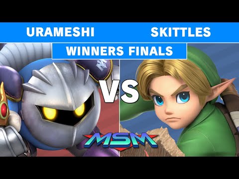MSM Online 2 - Urameshi (Metaknight) Vs Skittles (Young Link) Winners Finals - Smash Ultimate