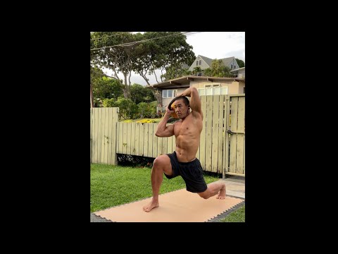 16 kg. Kettlebell Lunge Orbit - age 52, January 26, 2021