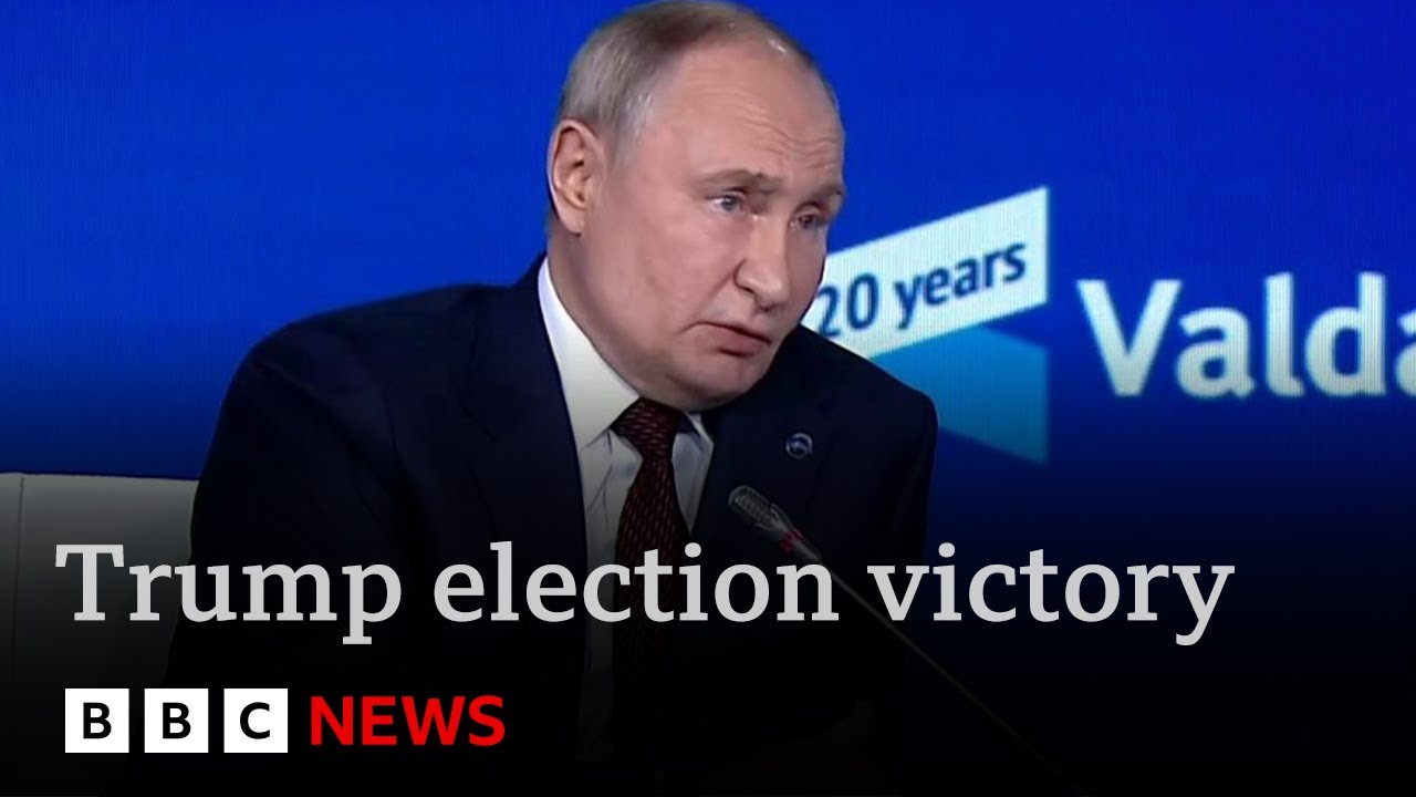 Putin congratulates Trump on election victory and say he’s ready to talk | BBC News