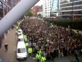 Crazy Dortmund fans in Manchester. This is Mental!