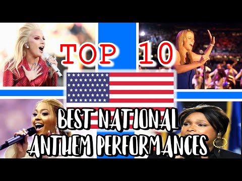 Top 10 Best National Anthem Performances EVER!!! (2020)
