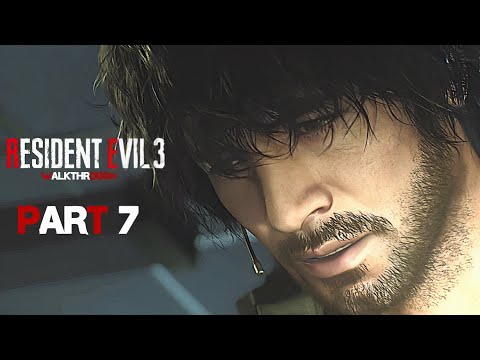 RESIDENT EVIL 3 REMAKE Walkthrough Gameplay Part 7 -POLICE STATION (4K 60FPS)