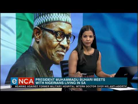 SA media banned from attending a meeting between Buhari and Nigerian business community