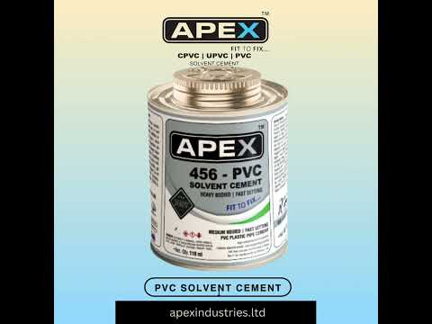 PVC Pipe Adhesives, Tin Can
