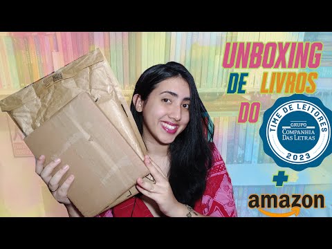 ?UNBOXING?|? Editora Companhia das Letras e Amazon? | Leticia Ferfer| Livro Livro Meu