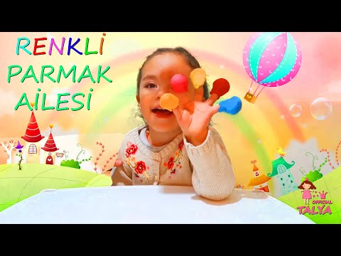 Renkli Parmak Ailesi | Parmak Ailesi Şarkısı | Kid Songs