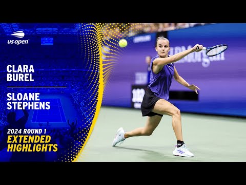 Clara Burel vs. Sloane Stephens Extended Highlights | 2024 US Open Round 1