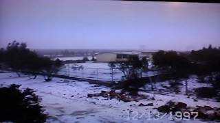 preview picture of video 'Nieve en La Noria De Molinos  1997'