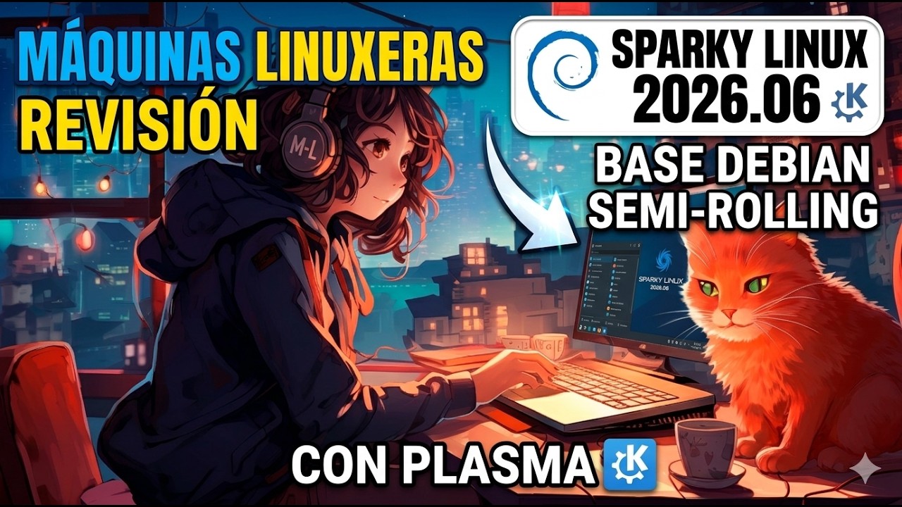 SparkyLinux 2026.06 Plasma: ¿La Mejor Semi-Rolling Release Base Debian?