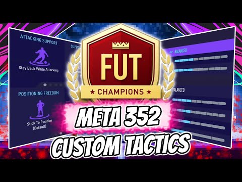 FIFA 21 TOP 200 IN THE WORLD *352* 30-0 PRO CUSTOM TACTICS FIFA ULTIMATE TEAM | HOW TO USE 352!