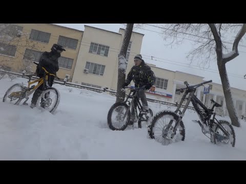 CRAZY RUSSIAN WINTER URBAN FREERIDE