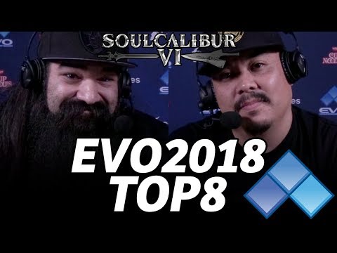 EVO 2018 SOUL CALIBUR 6 TOP8 FINALS (TIMESTAMP) w/ Aris & Markman