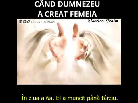 Dumnezeu a crea femeia