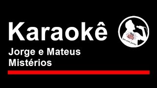 Jorge e Mateus Mistérios Karaoke