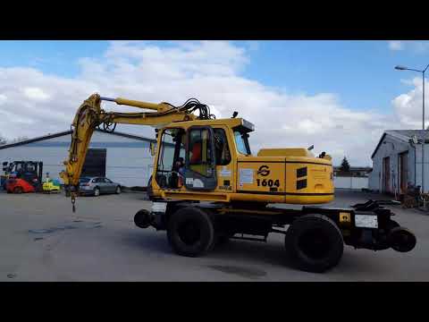 Used Atlas 1604 KZW | Used Rail Road Excavator | equippo.com | Used heavy equipment