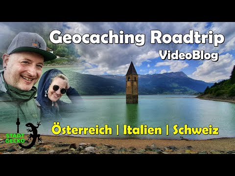 Geocaching Roadtrip 🚗 Österreich | Italien | Schweiz | STADTGECKO 🦎
