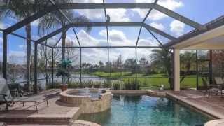preview picture of video 'Furnished designer home pool and south lake views in River Wilderness - 11460 Savannah Lakes Circle'