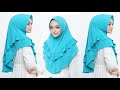 Beautiful Ruffle Hijab Cutting And Stitching Tutorial Hijab Tutorial DIY