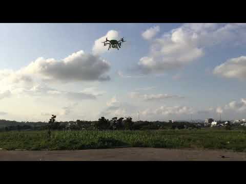 Flight Test of Our Utility Drone Speaker module