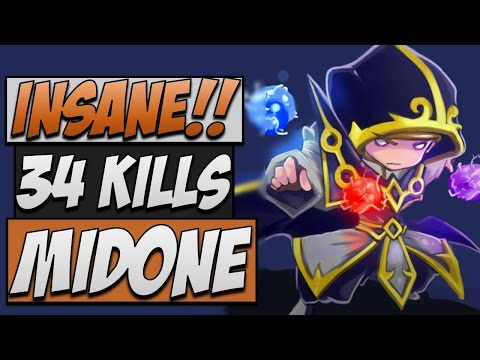 Road to Kiev Major  | Secret.Midone Invoker with 34 KILLS 7.14