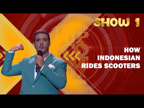 Chris Bingung Sama Ibu-Ibu di Motor yang Kasih Tangan Saat Mau Belok | SHOW 1 SUCI X