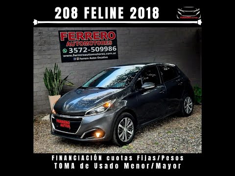 Se Vende: Peugeot 208 Feline 2018 - FERRERO Automotores Oncativo (Provincia de Córdoba)