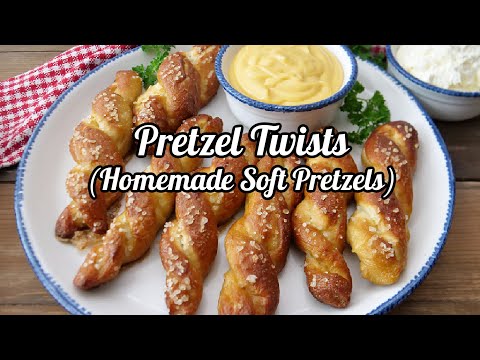 Pretzel Twists (Soft Pretzel Recipe)