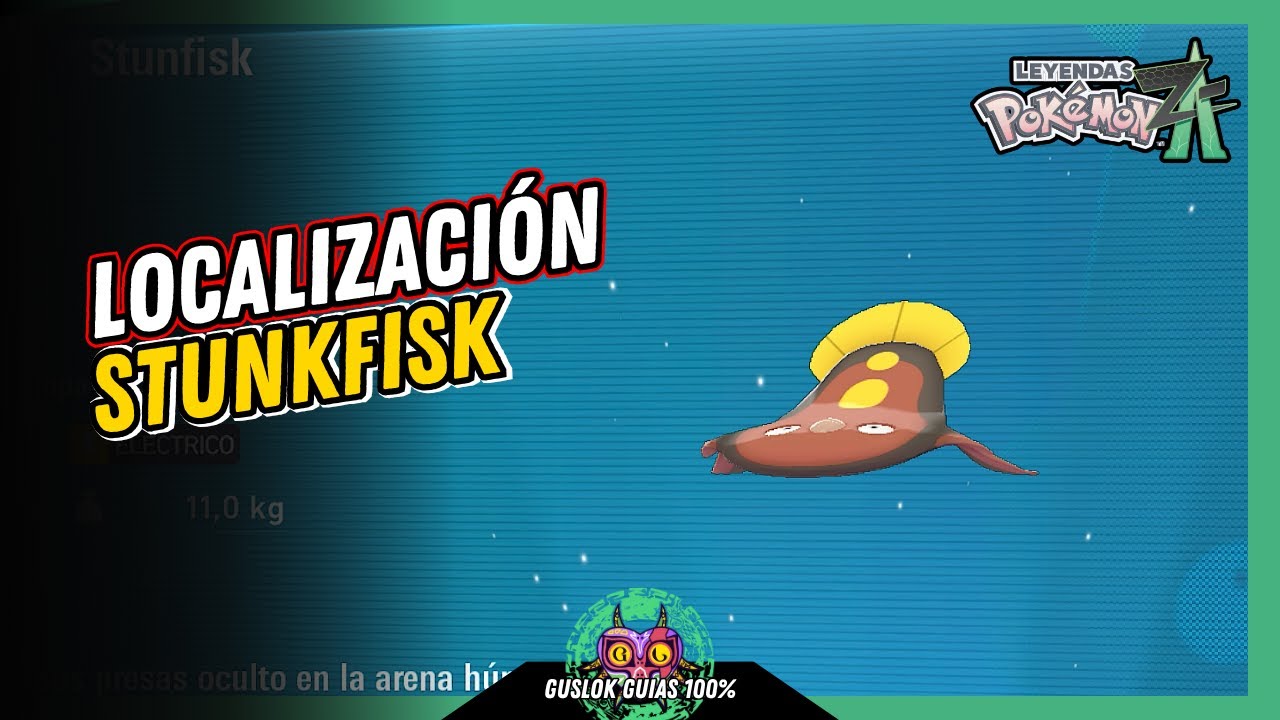 UBICACIÓN de STUNKFISK | GUÍA 100% | 💯Leyendas Pokemon: Z-A🏆 UBICACIÓN de STUNKFISK | GUÍA 100% | 💯Leyendas Pokemon: Z-A🏆