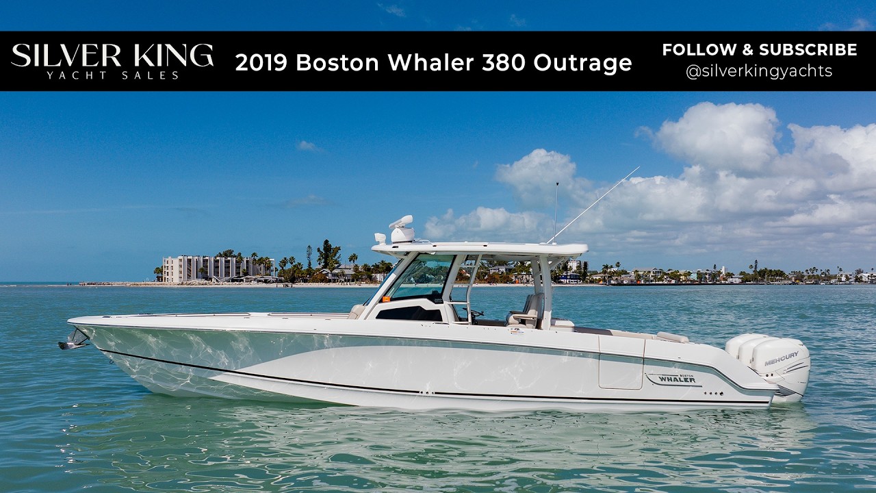 2019 Boston Whaler 38 for sale in St. Pete Beach, Florida by Silver King Yachts