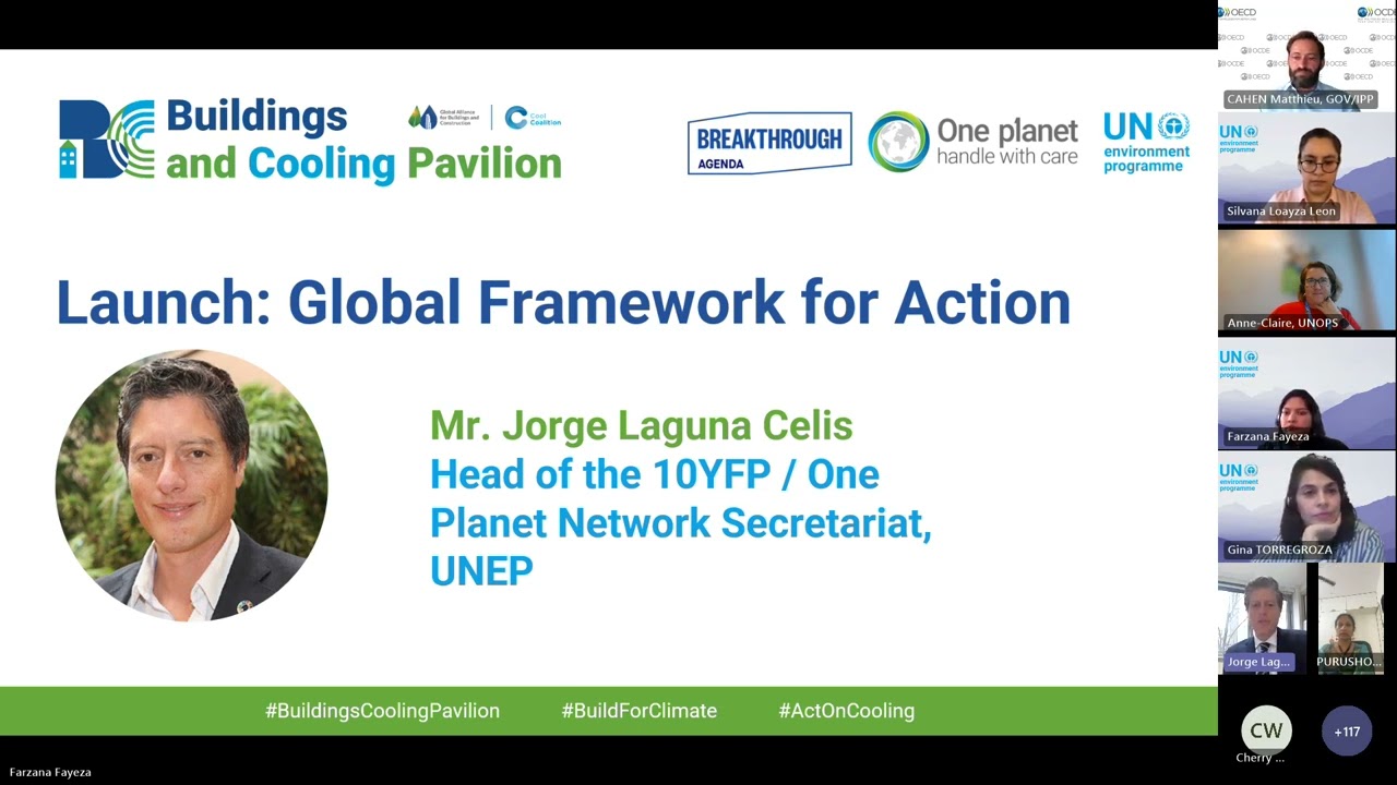 Launch - Global Framework for Action to Drive Demand for Near-Zero Emission and Resilient Buildings