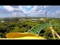 Cheetah Hunt Front Seat On Ride HD POV 60fps Busch Gardens Tampa