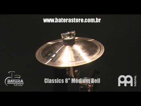 Teste de produto BATERA STORE - Classics 8" Medium Bell - Meinl