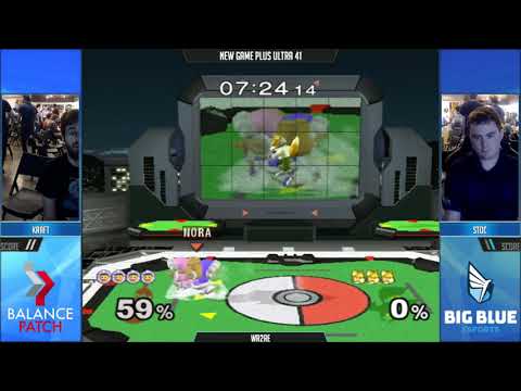 NGPU 41 SSBM - STOC$ (Ice Climbers) vs. Kraft (Fox) - Melee WR2