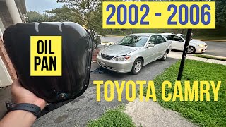 DIY 2002 2003 2004 2005 2006 Toyota Camry V6 Replacing Oil Pan