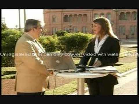 Entrevista a Gabriel Salvia en Canal 13 de Chile