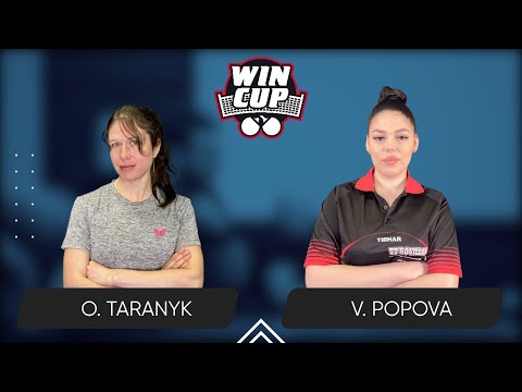 14:00 Olena Taranyk - Valeriia Popova 29.04.2025 WINCUP Women Professional Table Table 1