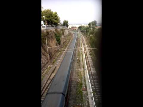 Il frecciarossa dal cavalcavia