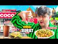 Trying Every Viral SURAT STREET FOOD For 24 Hours