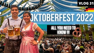 Oktoberfest 2022 in Munich Germany | Things to know about #oktoberfest before visiting