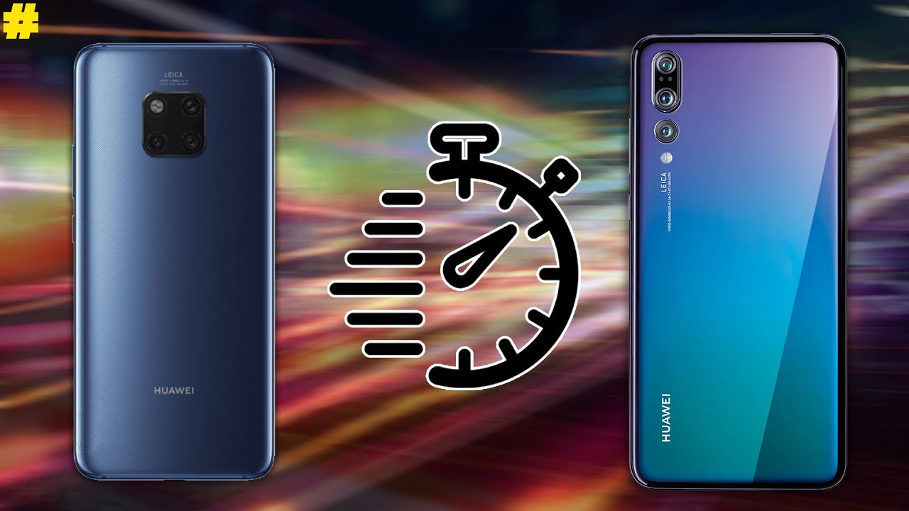 Huawei Mate 20 Pro vs P20 Pro Speed Test!