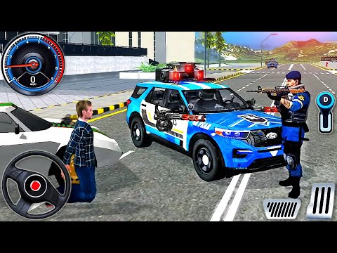 Police Car Driving Chase Simulator 3D - Real Cop City Cars Multi-Storey 2025 - Android GamePlay
