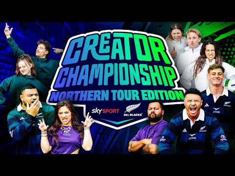 $10,000 Creator Championship: All Blacks vs NZ Creators at Eden Park!