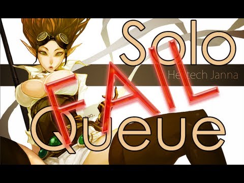 [Lol] League of Legends - This is why I hate solo queue - Janna support