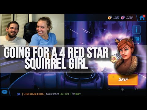 Squirrel Girl Red Star Orb Opening I Marvel Strike Force